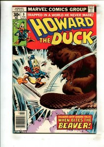 HOWARD THE DUCK #9 (7.0) NEWSSTAND!! 1976