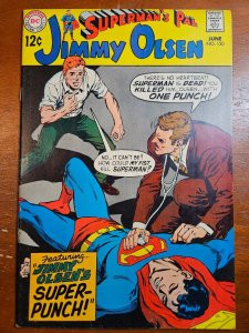 Superman's Pal Jimmy Olsen #120 (1969) VF- 7.5 One Punch Man Neal Adams cover kg