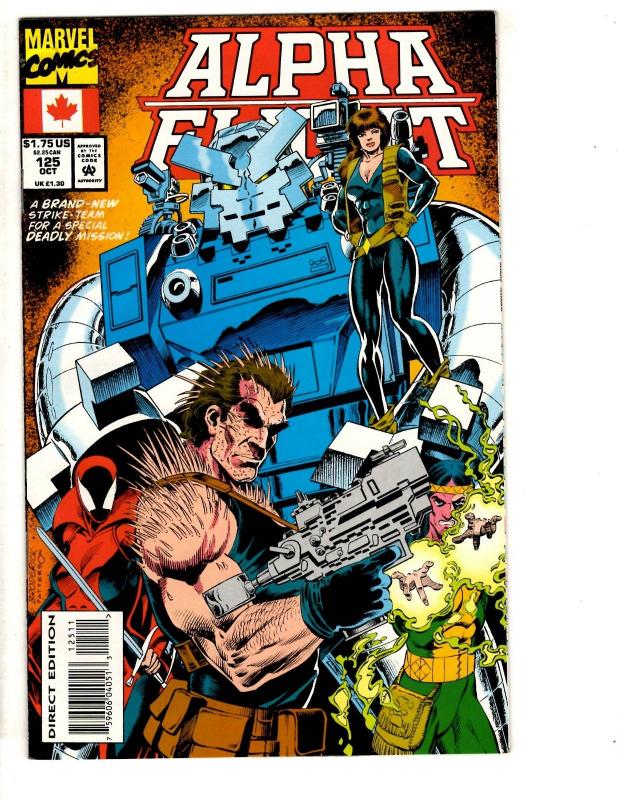 11 Alpha Flight Marvel Comics #121 122 123 124 125 126 127 128 129 130 AN 1 CR34