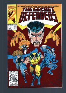 Secret Defenders #1 - Andre Coates, Don Hudson Cover Art. (9.0) 1993