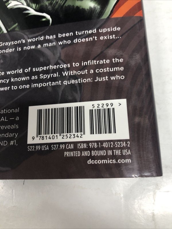 Grayson Vol.1: Agents Of Spyral (2015) Dc Comics HC Tim Seeley