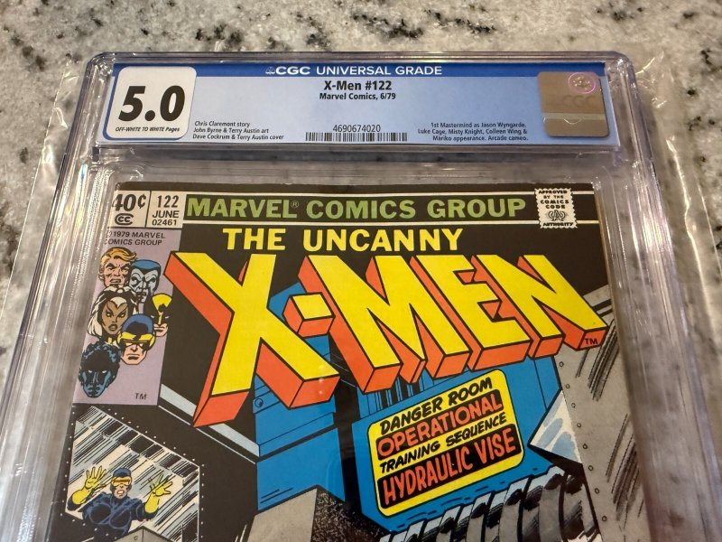 Uncanny X-Men # 122 CGC Graded 5.0 Marvel Comic Book Wolverine Storm JH25