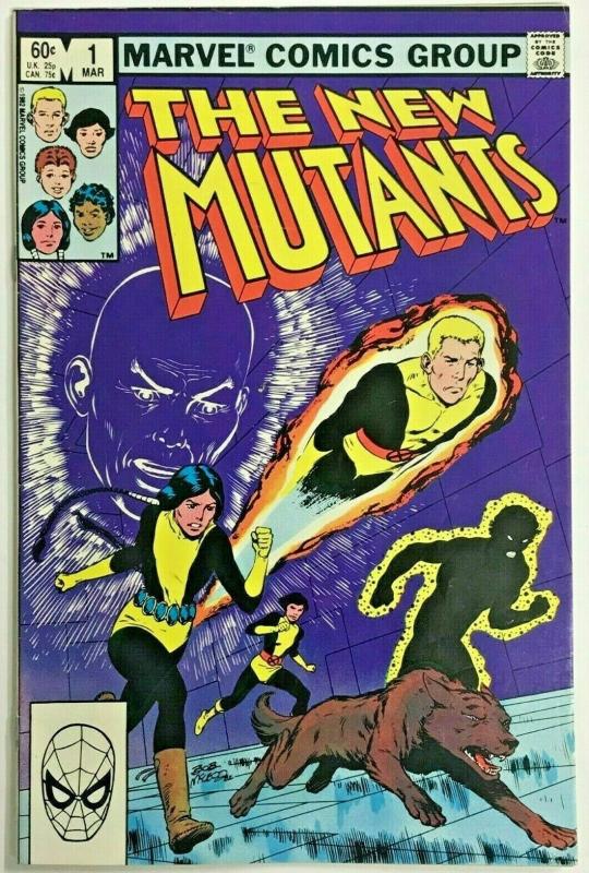 NEW MUTANTS#1 VF/NM 1983 MARVEL BRONZE AGE COMICS