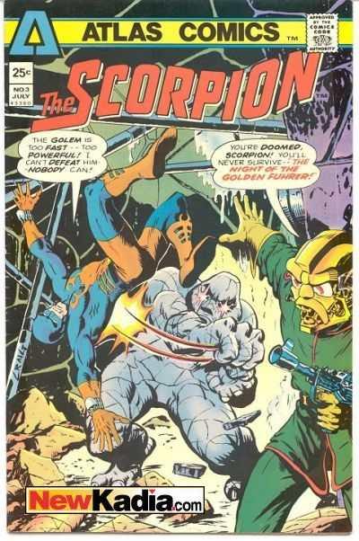 Scorpion #3, VF (Stock photo)