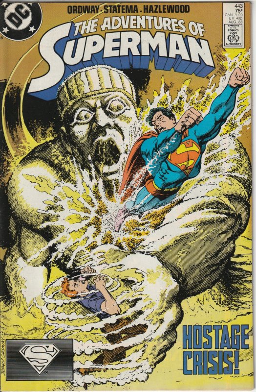 Adventures of Superman #443 Direct Edition (1988)