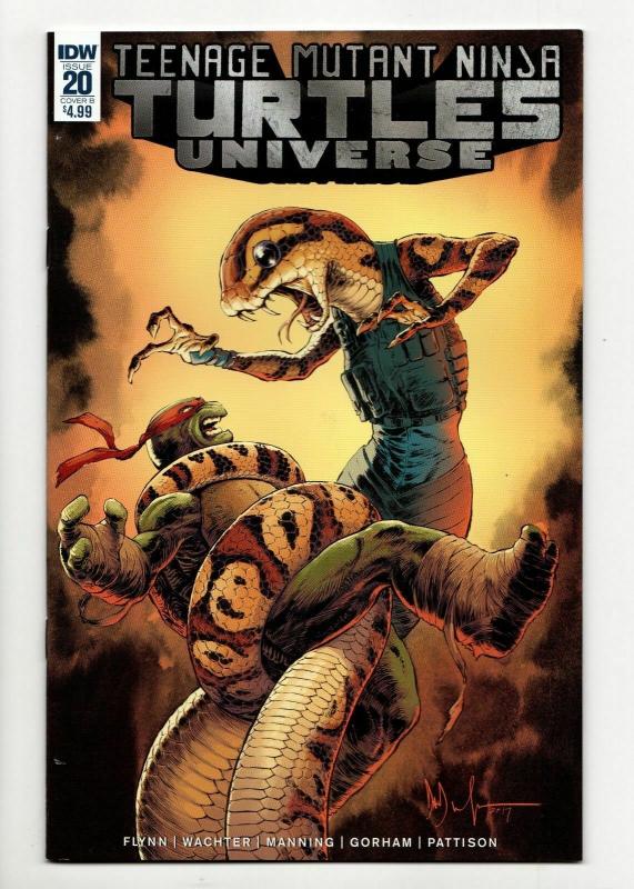 TMNT Teenage Mutant Ninja Turtles Universe #20 Cvr B (IDW, 2018) NM