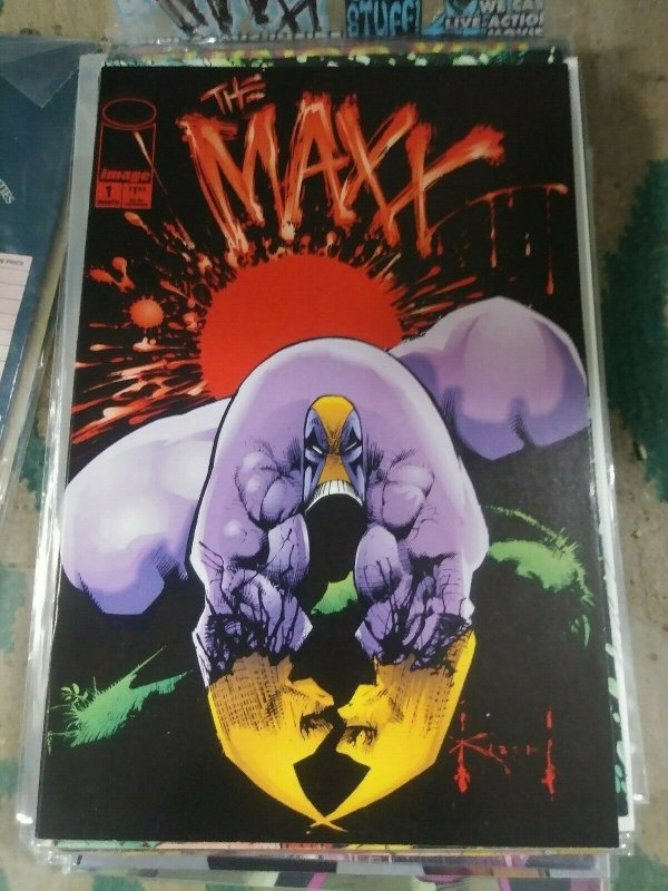 The maxx # 1 2 6 + RARE mini comic # 2 IMAGE  1992 SAM KEITH