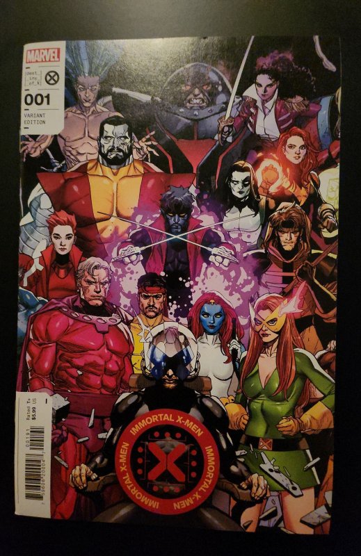 Immortal X-Men #1 Yu Cover (2022)