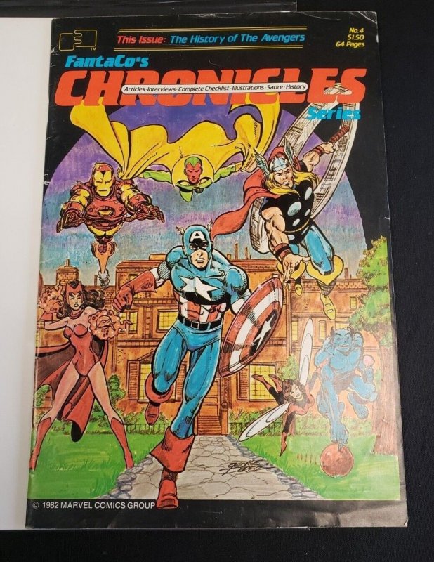 FANTACO'S CHRONICLES SERIES #4 (VF-) BAGGED & BOARDED, GEORGE PEREZ 1982