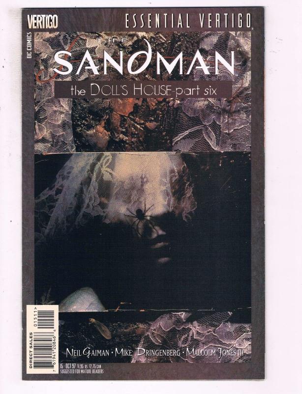 Lot Of 4 Essential Vertigo Sandman DC Comic Books # 13 14 15 16 Neil Gaiman CH3
