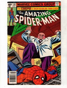 The Amazing Spider-Man #197 1979 Kingpin high-grade VF/NM Vanessa Kingpin...