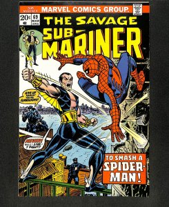 Sub-Mariner #69 Spider-Man!