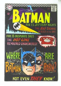 Batman (1940 series) #184, Fine (Actual scan)