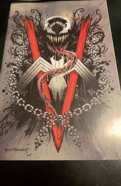 VENOM: LETHAL PROTECTOR #1 * NM+ * TYLER KIRKHAM CARNAGE VIRGIN VARIANT ???
