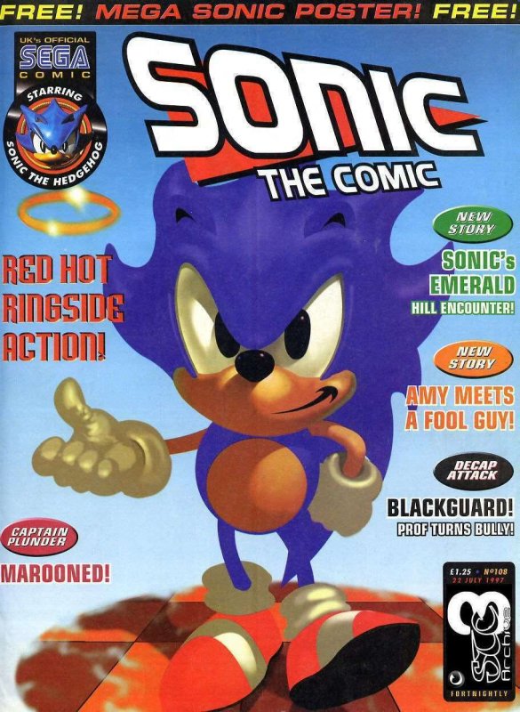  Sonic the Comic #26 FN ; Fleetway Quality comic book