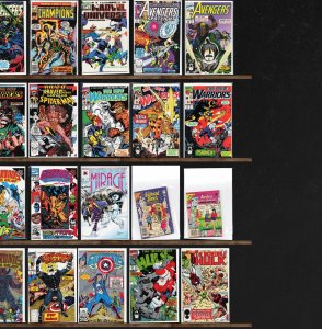 Huge Lot 120+ Comics with The Avengers, The New Warriors & More!
