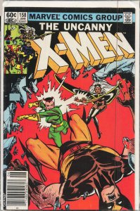 The Uncanny X-Men #158 Newsstand Edition (1982) X-Men [Key Issue]