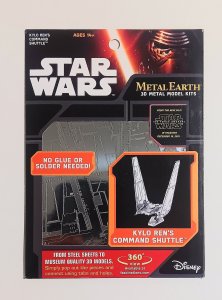 KYLO REN COMMAND SHUTTLE | STAR WARS FORCE AWAKENS | 3D METAL MODEL | NEW IN BOX