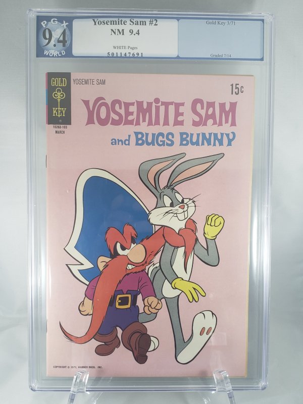 Yosemite Sam and Bugs Bunny #2 PGX 9.4