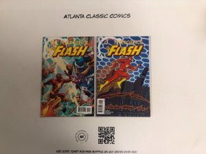 2 DC Comic Books  The Flash #1 2 Superman Batman Flash 72  KE1