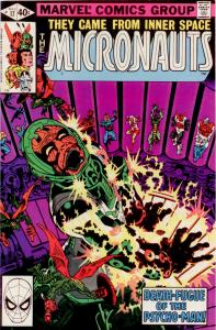 Micronauts #17 NM 9.4 Fantastic Four app.