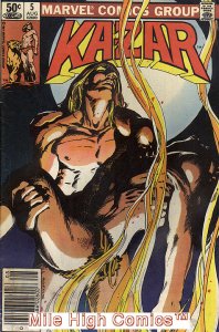 KA-ZAR  (1981 Series)  (THE SAVAGE) (MARVEL) #5 NEWSSTAND Good Comics Book