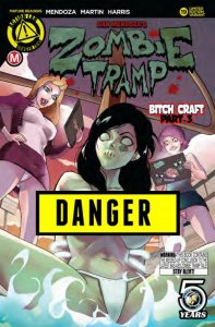 ZOMBIE TRAMP #19 TMCHU RISQUE VARIANT COVER B