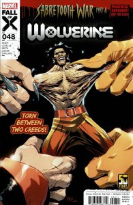 Wolverine (7th Series) #48 VF/NM ; Marvel | Sabretooth War 8