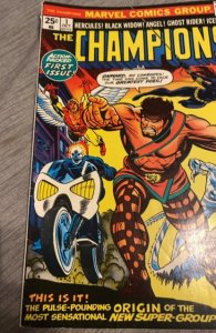 The Champions #1 (1975)1st solo run - Hulk, Dr strange, Namor see description