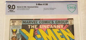 New CBCS Slab! X-Men #136 - CBCS 9.0 - Classic Dark Phoenix Saga