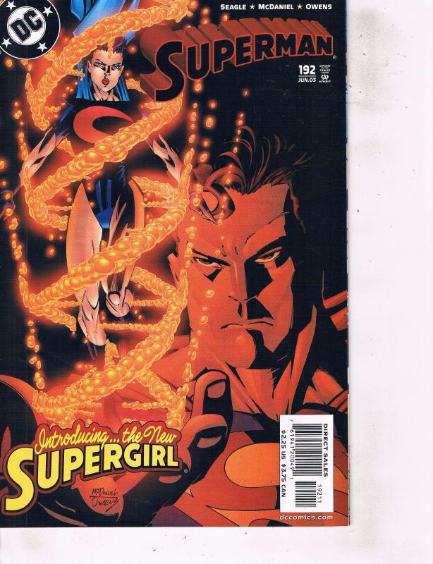 Lot Of 2 DC Comic Books Superman #147 and #192   Batman  LH6