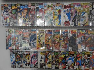 Huge Lot of 180+ Comics W/ Venom, New Warriors, Black Cat+ Avg VF Condition!