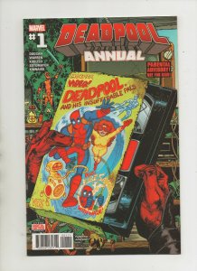 Deadpool Annual #1 - VHS Cover! - (Grade 9.2) 2016