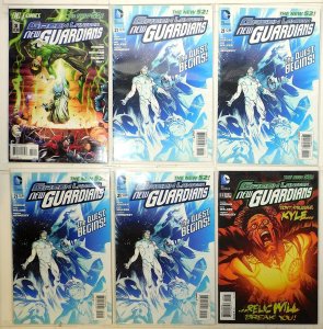 Green Lantern: New Guardians Lot of 6 #3, 21 x4, 22 (2012) DC Comics 1st Print