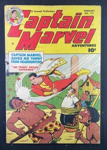 Captain Marvel Adventures (1941) #117 VG+ (4.5) C.C. Beck Fawcett Publications