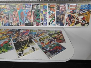Huge Lot 140+ Comics W/ Captain America, Daredevil, ROM+ Avg VF- Condition!