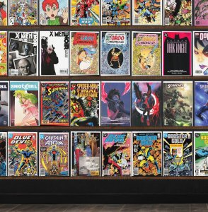 Huge Lot 150+ Comics with Blue Devil, Booster Gold, Blue Beetle & More!