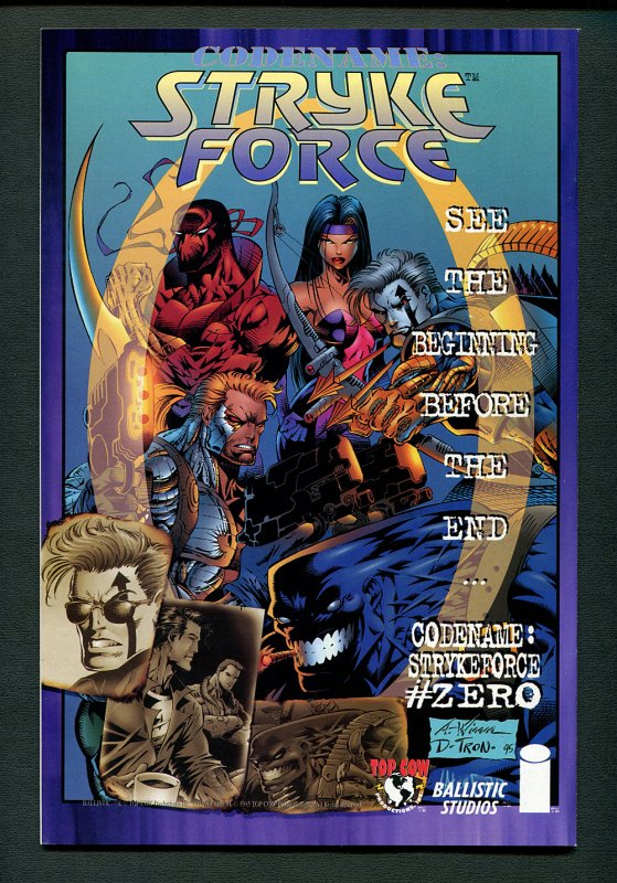 Ripclaw #3 ( 9.4 NM ) Brandon Peterson Cover & Art / July 1995