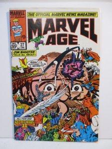 Marvel Age #27 (1985) Secret Wars II