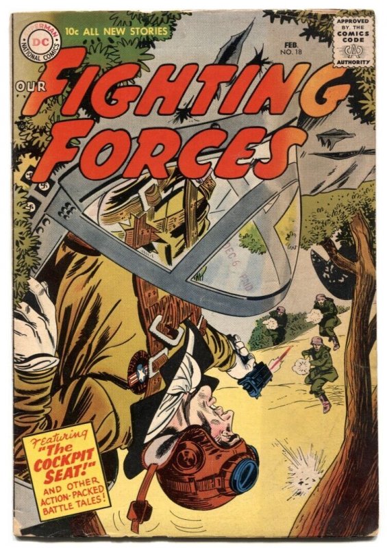 Our Fighting Forces #18-1957-DC silver age war VG+