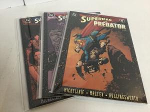 Superman Predator 1-3 Lot Set Run Nm Near Mint DC Comics A48