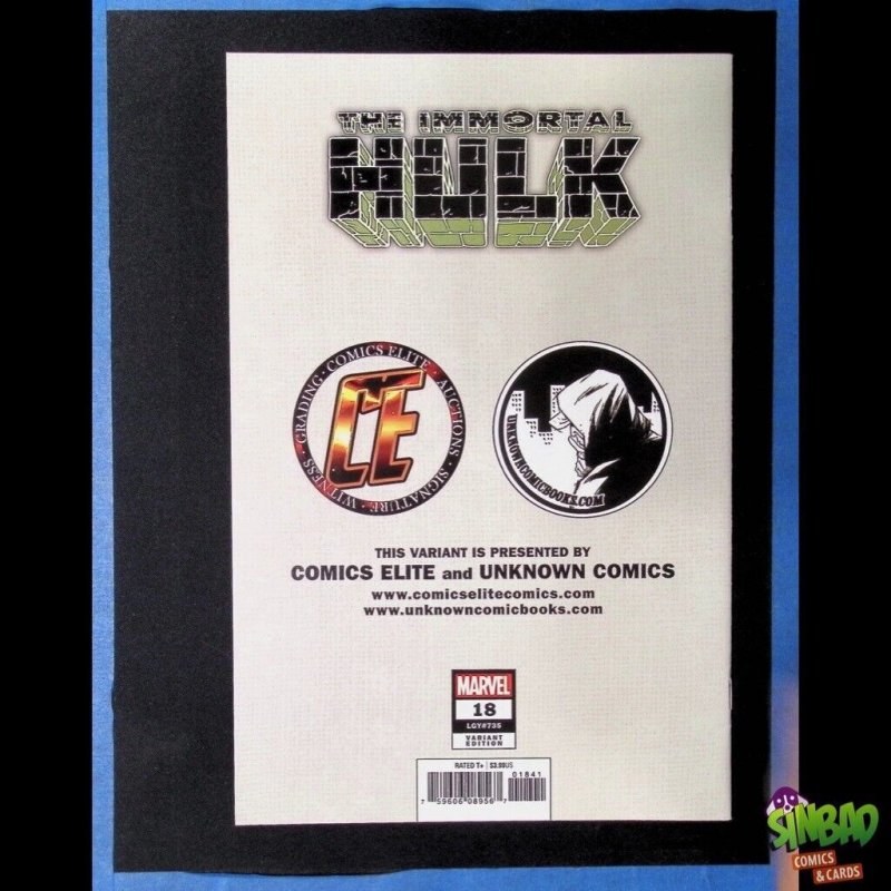 The Immortal Hulk 18A 1st full  Abomination, Red Harpy