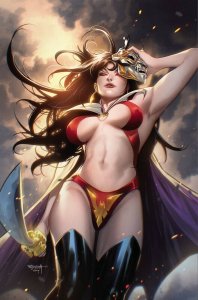 Vampirella Strikes #1 Cover K 1:50 Segovia Virgin Dynamite 2022 EB112