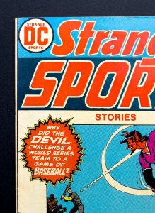 Strange Sports Stories #1 (1973) Bronze age - 1st app Devil in DC - VF/VF+