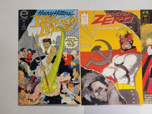 3 Epic Comics #1 Dragon Lines + #4 5 Doctor Zero 102 TJ9