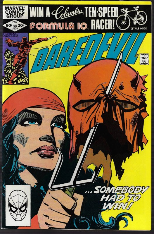 Daredevil #179 (Marvel, 1982) NM