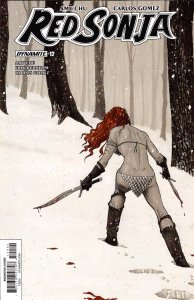Red Sonja Volume 4 #12 Guerra Black & White Incentive Cover H (2018)