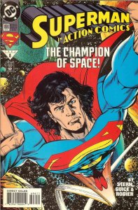 Action Comics #696 VF/NM ; DC | Superman - Doomsday Cameo
