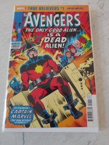 THE AVENGERS TRUE BELIEVERS #1 EMPYRE:MAR-VELL