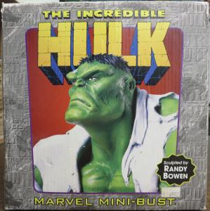 The Incredible Hulk Bowen Designs Mini-Bust! ~6in. Randy Sculpted Grimaced Face